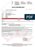 Sales Confirmation: Alpha Trading S.P.A. Compagnie Tunisienne de Navigation