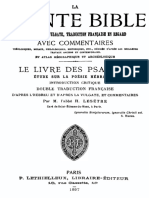 Bible Lethielleux Psaumes PDF