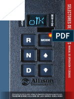 SA3360ES - 2013 Shift Selector Brochure Spanish PDF
