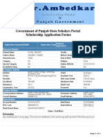 Apply for Punjab State Scholars Portal Scholarship