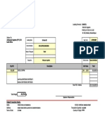 Commercial Invoice: Antharyami Logis Cs (PTY) LTD South Africa 24 Jan 20 GV122795/2020/002