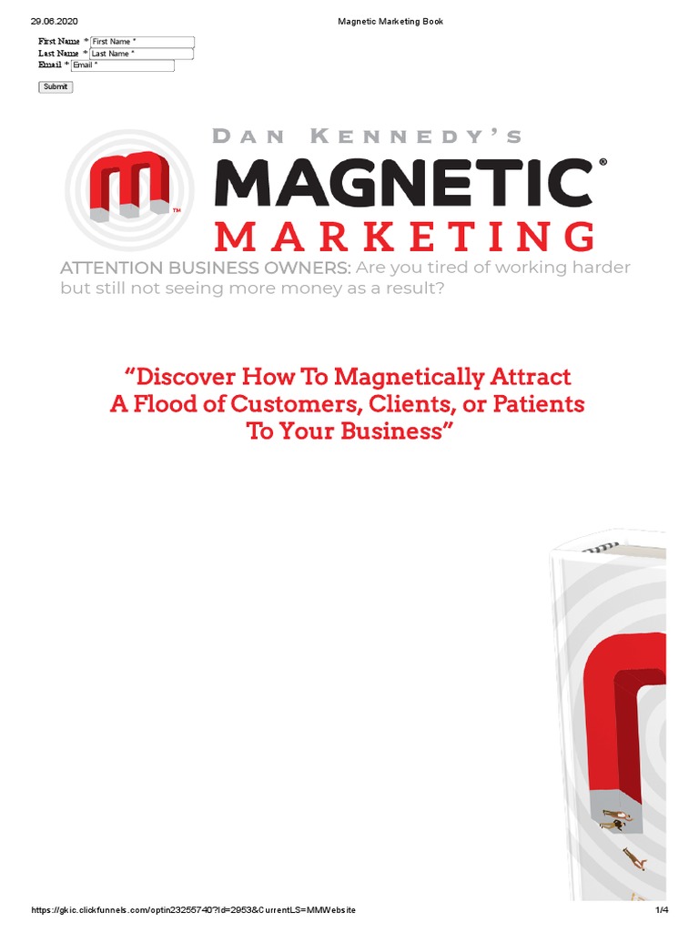 Magnetic Marketing Book | PDF | Marketing | Business