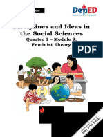 Disciplines and Ideas in The Social Sciences: Quarter 1 - Module 9: Feminist Theory