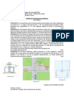 Examen de Aplazados de Dinámica