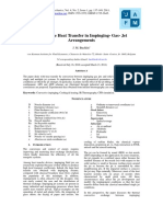 Convective Heat Transfer in Impinging-Gas - Jet Arrangements