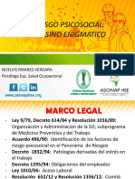 RIESGO PSICOSOCIAL - ASESINO ENIGMATICO. NOELVIS PAYARES VERGARA Psicóloga Esp. Salud Ocupacional PDF