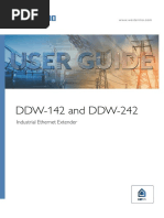 DDW-142 and DDW-242: Industrial Ethernet Extender