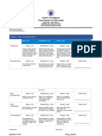 Department of Education: Robot Task Assessment