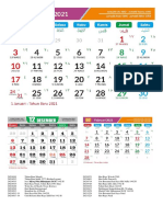 Kalender 2021