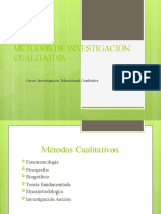 Métodos de Investigación Cualitativa