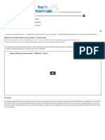 Arduino Wireless Com NRF2401