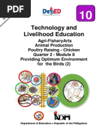 Tle10 - Afa - Animalprodpoultry - q2 - Mod8 - Providingoptimumenvironmentforthebirds (2) - v3 (43 Pages)