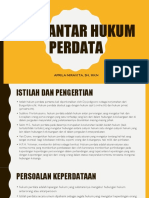 Pengantar Hukum Perdata PDF