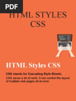 HTML Styles CSS