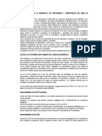 Lineamientos para El Desarrollo de Capacidades y Competencias Del Área de Matemática 2020