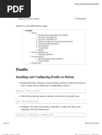 Postfix: Installing and Configuring Postfix On Debian