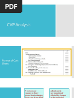 CVP Analysis