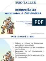 Curso Investigacion de accidentes - 2008