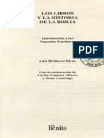 LOS LIBROS y LA HISTORIA DE LA BIBLIA. Introducción A Las Sagradas Escrituras. Luis Heriberto Rivas