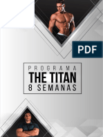 Programa the Titan 8 Semanas