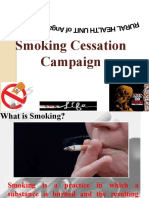 Smoking Cessation Campaign