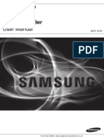 Samsung SPC 1010 Controller User Manual Eng 1005