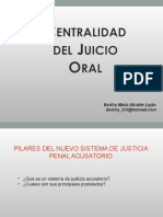 Centralidad Del Juicio Oral IJF 25 Abril