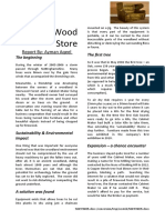 The Wood Store: Report By: Ayman Aqeel