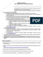 Indicaciones Trabajo Grupal 2 ERC 2020-2 Seccion 004