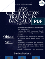Apponix Technologies: AWS Certification Training in Bangalore With Placement