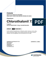 Chlorothalonil 720 Label Au