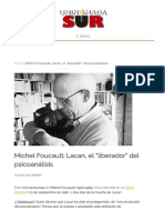 Michel Foucault_ Lacan, el “liberador” del psicoanálisis - UninomadaSUR