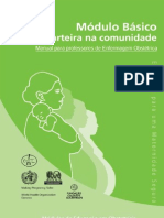 A Parteira Na Comunidade - Manual para Professores Enfermagem Obstétrica