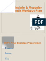 FITT Principle & Muscular Strength Workout Plan