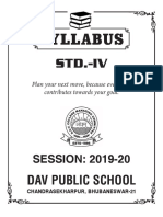 Syllabus STD-4 PDF