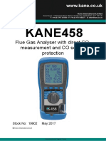 Kane 458 Operating Manual