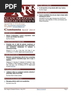 Home: Correspondence:: Ala N Aragon's Research Review - May 2015)