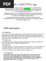 HTML Advance