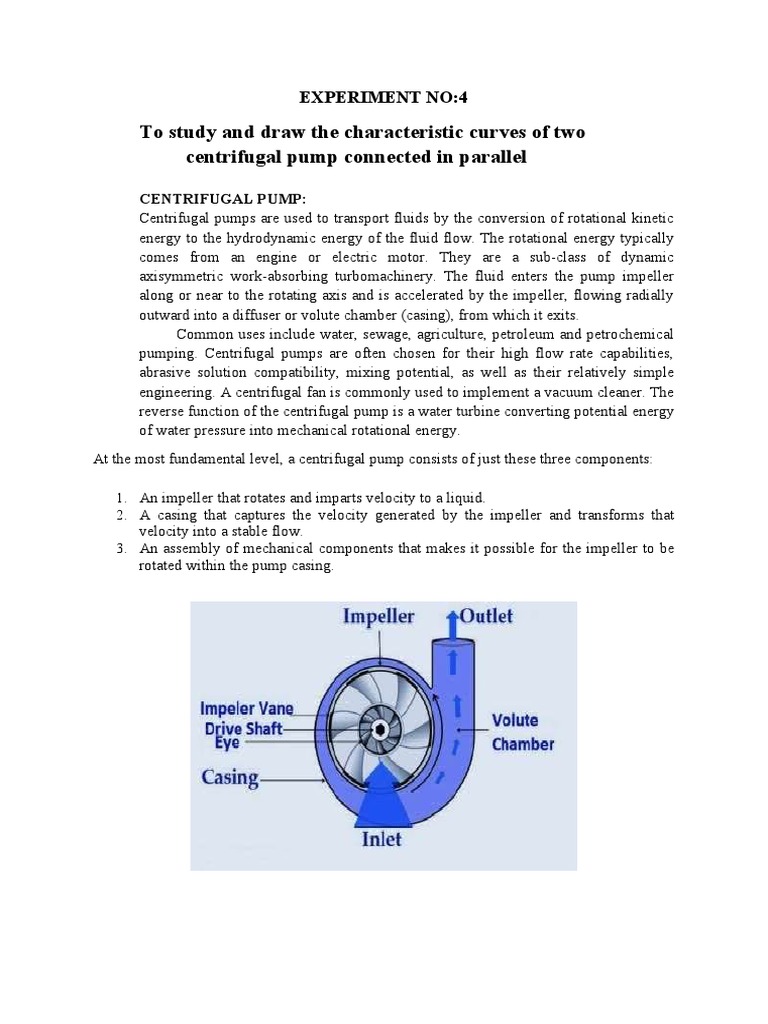 Lab 4 18-Me-23 | PDF | Pump | Civil Engineering