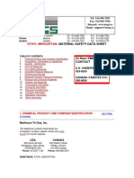 Ethyl - Mercaptan MSDS