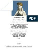Fc3b3rmula para La Consagracic3b3n A Marc3ada PDF
