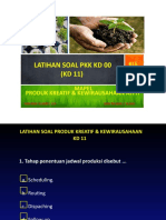 Latihan Soal PKK KD 00