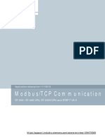 Modbus/TCP Communication: S7-300 / S7-400 CPU, ET 200S CPU and STEP 7 V5.5