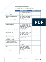 Topic Index: Syllabus Topic Question Numbers Workbook Chapter