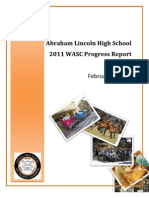 Abraham Lincoln High School WASC Progress Report 2011