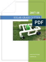 Solar Grass Cutter 2017 18 PDF