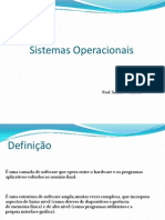 Aula 1 - Sistemas Operacionais