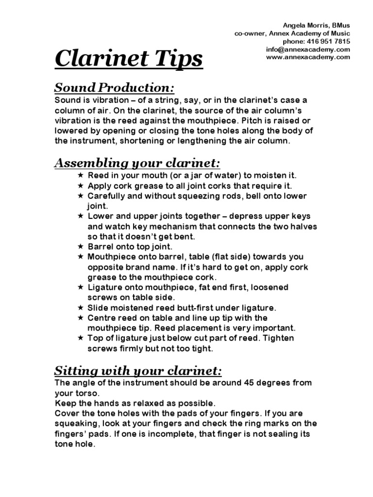 Tips Sound Production PDF Breathing