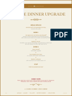 6-COURSE DINNER MENU