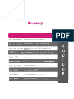 D-Day Schedule Template